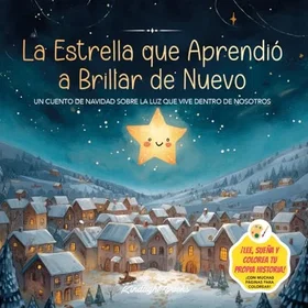 La Estrella Que Aprendió A Brillar De Nuevo Färgläggningsbok för barn