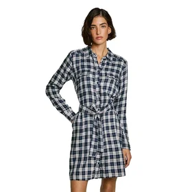 Pepe Jeans Polys Long Sleeve Short Dress