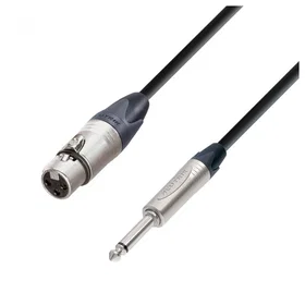 Adam Hall XLR till TS 1/4" Jack Kabel 10m K5MFP1000