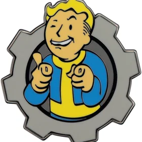 FaNaTtik Fallout Charisma Boy Pin Badge