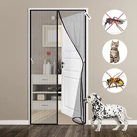 AWMDer Magnetisk Dörr 95x195cm Magnetic Screen Door-0412