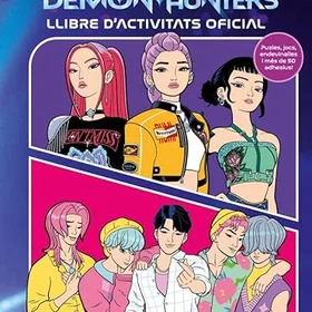 MONTENA KPop Demon Hunters Aktivitetsbok Puslespill Spill Gåter og over 50 Klist