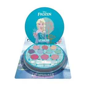Lip Smacker Frozen Shimmer Color Palette Sminkset (12-Delad Inkluderar Skimmerkrämer, Rouge och Sminkborstar)