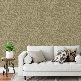 Grandeco Animal Print Tapet Rulle Ickevävd