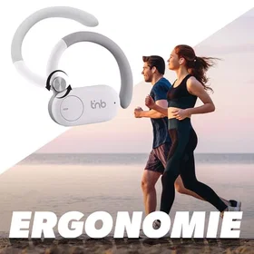 TNB Energy Plus Wireless Sport Headphones White