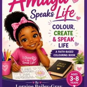 Amaya Speaks Life: Colour, Create and Speak Life Färgläggningsbok