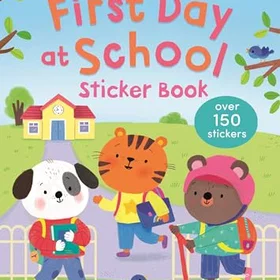 Usborne Ensimmäinen koulupäivä -tarrakirja