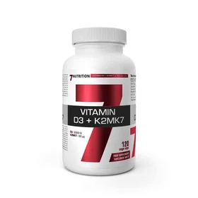 7Nutrition Vitamin D3 5000IU 120 Capsules