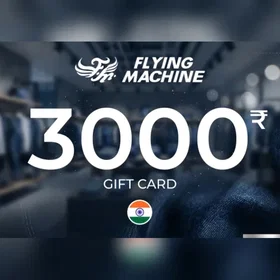 Flying Machine Gift Card 3000 INR