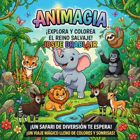 ANIMAGIA Explora Y Colorea El Reino Salvaje Färgläggningsbok