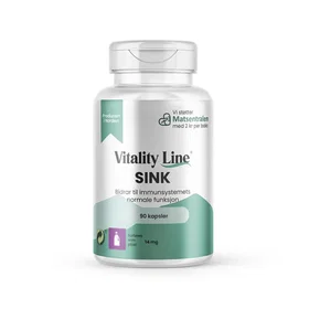 Vitality Line Sink Kapslar 14mg 90
