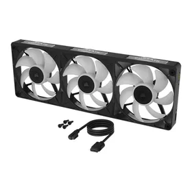 Corsair RX360 II Unified Frame RGB PWM 360mm Svart 3-pack