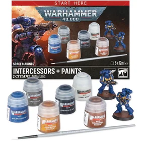 Warhammer Intercessors + Paints (60-11)