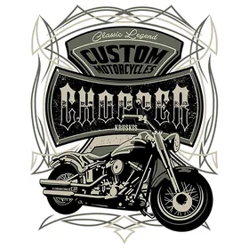 Kruskis Custom Chopper Kortärmad T-shirt (Dam)