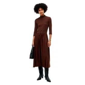Tommy Hilfiger Slim 5x2 Rib Mix 3/4 Sleeve Midi Mekko
