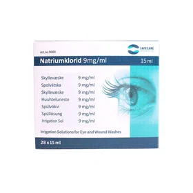 Safe&Care Nordic Øyevaskvæske 28x15ml 2-pack