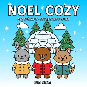 Noël Cozy Färgläggningsbok