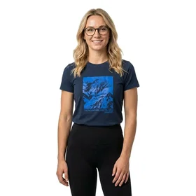 Mammut Core Panorama Kortärmad T-shirt Marine XS (Dam)