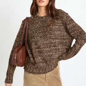 Boohoo Chunky Knit Reverse Seam Detail Oversized Jumper (Women's)