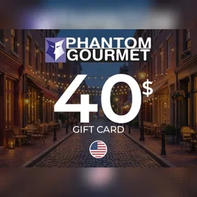 Phantom Gourmet Gift Card 40 USD