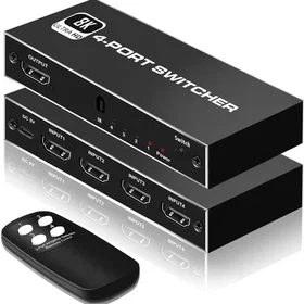 Noerdic HDMI 4-port 8K 60Hz 4K 144Hz HDMI-switch (SGM-287)
