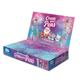 Clementoni 18485 Create Your Pens Advent Calendar (Int1 + Int2)