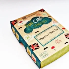 Creativo Fun Card Flash Cards There Is/There Are