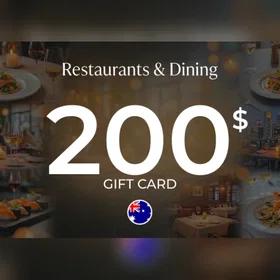 Restaurants & Dining Gavekort 200 AUD