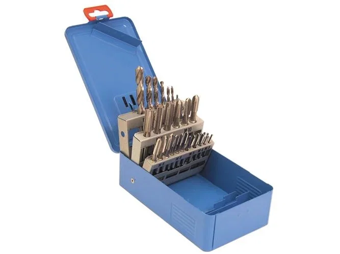 THURMER 444711 HSS PRO M3-12 Hand Tool Set 14pcs