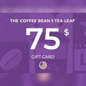 The Coffee Bean and Tea Leaf Gavekort 75 USD