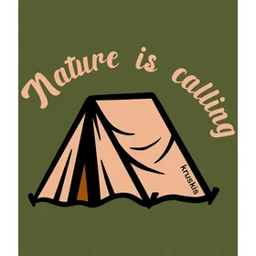 Kruskis Nature Is Calling Kortärmad T-shirt (Herr)
