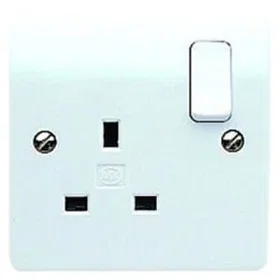 MK Plug Socket 1-way Grounded 05017490243027