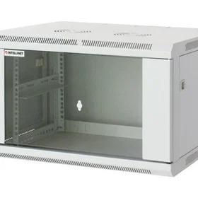 Intellinet 12U 510x410mm Väggskåp Glasdörr Grå