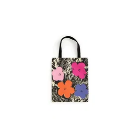 Galison Warhol Flowers Lærredstaske