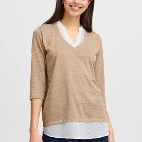 Fransa Frrexan Pu Strikket Shirt (Kvinners)