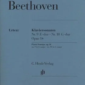 Henle Verlag Beethoven Sonates pour piano Op. 14