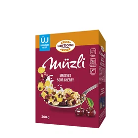 Cerbona Müsli Körsbär 200g