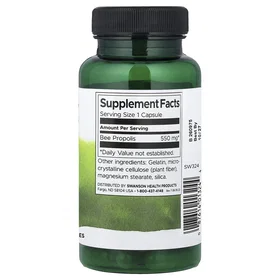 Swanson Bee Propolis 550mg 60 Kapslar