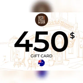 Bistro Gitan Gift Card 450 AUD