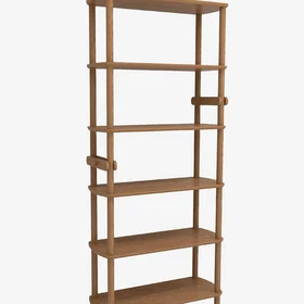 Hanah Home Bokhylla Sennar Mörkbrun 60 120