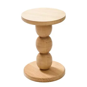 Nordlys End Table Appoint Wooden Round Table