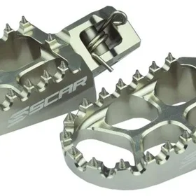 Scar S5515t Footpegs Silver