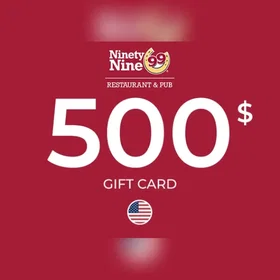 Ninety Nine Restaurant & Pub Gift Card 500 USD