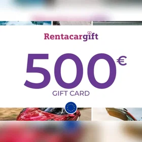RentacarGift Gift Card 500 EUR