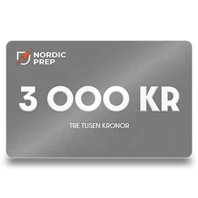 Nordic Prep Gift Card 3000 kr