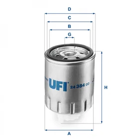 UFI Polttoainesuodatin 24.384.00