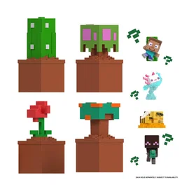 Mattel Minecraft Mini Figures Mc Airborne Axolotl
