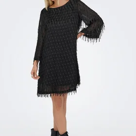 JDY Jdyfleur 3/4 O-neck Kjole