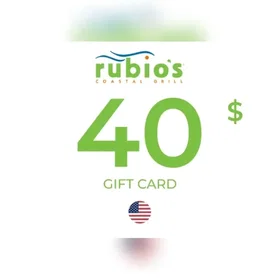 Rubio’s Coastal Grill Gavekort 40 USD