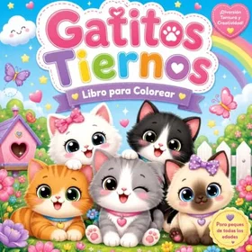 Gatitos Diversión Ternura Y Creatividad Färgläggningsbok